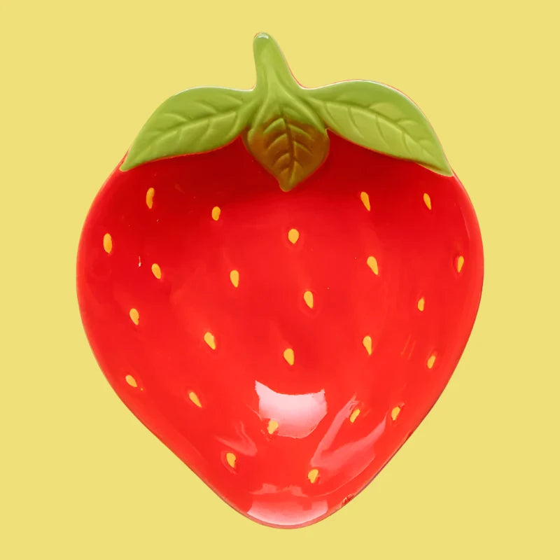 Strawberry Plates and Bowls