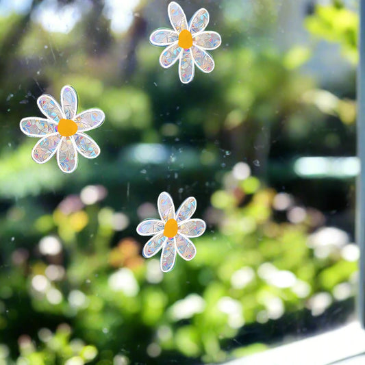 Daisy Sun-Catcher Window Sticker